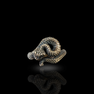 Viper Sterling Silver Ring